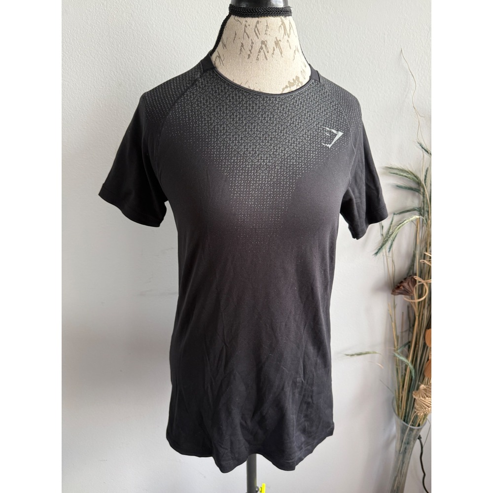 Gymshark Mens Apex Seamless T-Shirt Black Short Sleeve Athletic Training Top